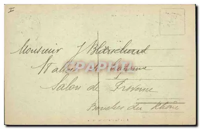 Bourges — Pałac Jacques-Cœur — Wydawnictwo G. Goudeau, Bourges — Rewers