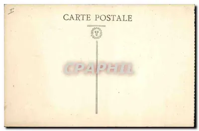 Bourges — Dziedziniec Małego Liceum — J. M., dystrybutor — Rewers