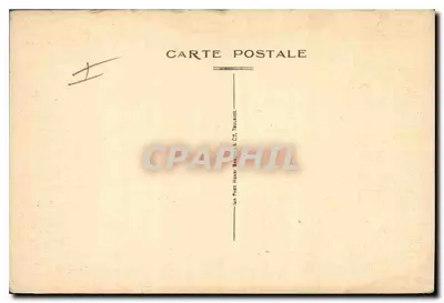 Senlis — Obiekty Galo-Rzymskie i Ruiny Zamku — wydawca H. P. T. & Cie, Toulouse — Rewers