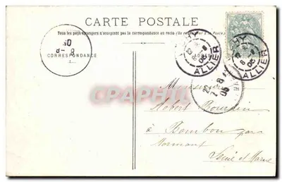 Vichy - Palais des Sources — éditeur M. Déco, n° 129 — Verso