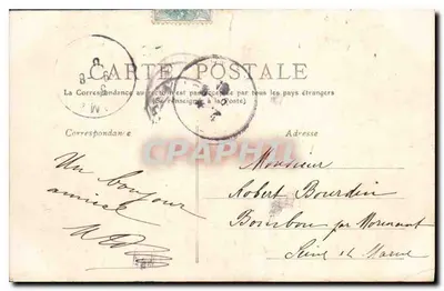 Vichy — 50 — Widok na rzekę Allier — Wydawca D. C. V. C. — Rewers
