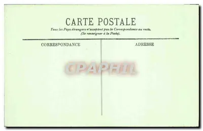 Caen — A Fachada da Abadia das Dames — LL. n°17 — Verso