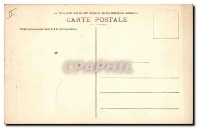 Les Settons (Nièvre) — Dans l'Île — La Cabane Forestière — Ed. Sulin, photo-édit. Clamecy, n° 519 — Verso