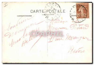 Les Settons - La Digue — En Morvan — A. Duciri, éditeur, Sauvigny — Verso