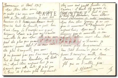 Les Settons — Perspectiva da Dgue — A. Duciel, editor Saulieu — Verso