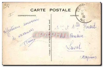 Les Settons (Nièvre) — As Válvulas de Saída do Lago — Edição Le Morvan Pittoresque, n°88 — Verso