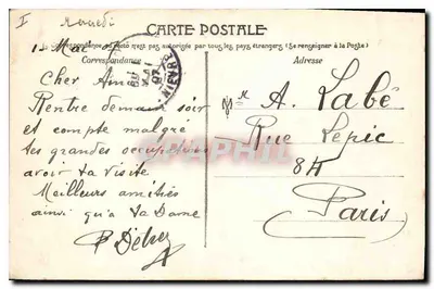 Em Morvan — Lago dos Settons — Um canto do lago — Verso