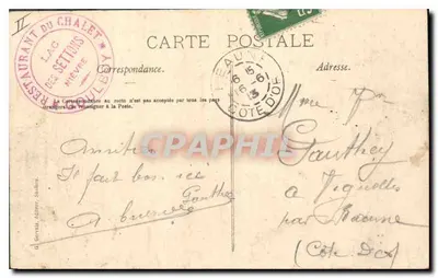 Les Settons - A Barragem — Le Morvan Illustré, n° 125 — Verso