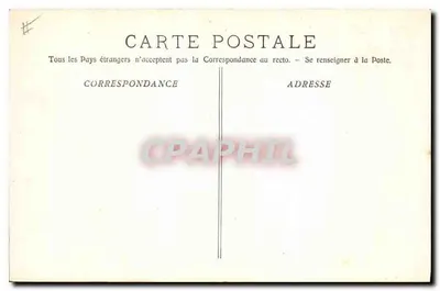 TARASCON — Zamek widziany z strony Rony — Plaquette E. LACOUR, Marsylia, nr 159 — Rewers