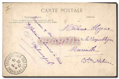 Tarascon — Castillo del Rey René — Imbert Mascele, editado por Tarascon, n°14 — Reverso