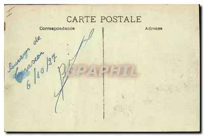 Tarascon — Zamek Króla René silné na brzegu Rony, obecnie służy jako więzienie — zbiór L.A. — Rewers