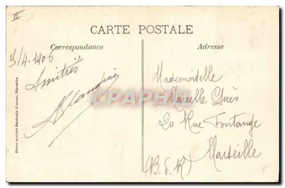 Tarascon — Zamek Króla René — Photo-Atelier Randoni, Marsylia — Rewers