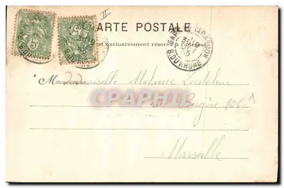 Tarascon — Widok ogólny — Fot. Blanchin, Tarascon, n°4 — Rewers