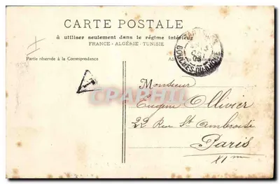 Tarascon — Zamek widziany z Strony Rodanu — Fototyp. E. Laccour — Marsylia — n° 159 — Rewers