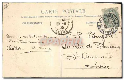Tarascon — Ogólny widok — Fot. Blanchin, Tarascon — Rewers