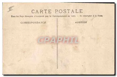 Tarascon — Wejście i wieże Zamku Króla René — Phototypie E. Lacour Marseille — Rewers
