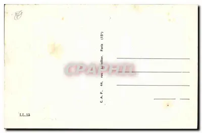 Tarascon — Zamek króla René — C.A.P. Paris — Rewers
