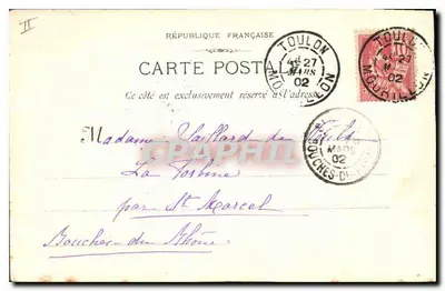 Tarascon — Katedra św. Marci — R. LACOUE, Fot. Marsylia, nr 241 — Rewers