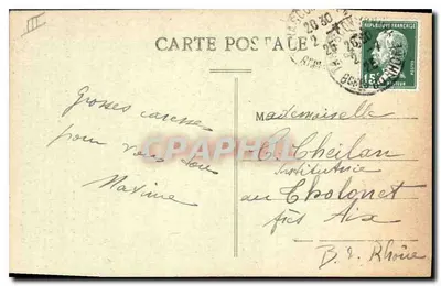 Tarascon — A Porta da Condamine — Photo-Modern, Rep. int. (Série histórica C.M. - Rep. int.) — Verso