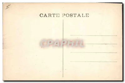 Ponte suspensa sobre o Ródano conectando Tarascon a Beaucaire — O Castelo do Rei Renê e a Torre da Igreja de Ste-Marthe — Coll. L. A. — Verso