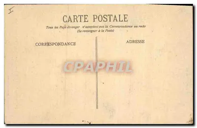 Floresta de LENTE (Drôme) — Saída de um túnel — Edição artística C. Latour, em Romans, n° 311 — Verso