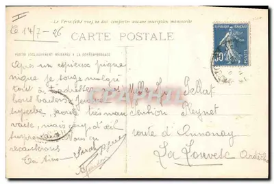 Las Lante (Drôme) — Trasa Combe-Level — Zbiór P. Porrouze, Valence — Rewers