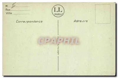 Floresta de Lente — Estrada de Bouvante-le-Haut e Picos de Touliaux (1.585 m.) e de Servès (1.186 m.) — L.L. — Verso