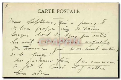 Grignan — Porta da Torre do Vigia de Armas — Edição Artística Th. Revoul « Aux Dix Mille Articles », Valrèas, n°619 — Verso