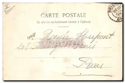 ग्रिग्नान - किला का द्वार — T. Revout, Aux Ites Mille Artellet, संख्या 46 बिस — पीछे