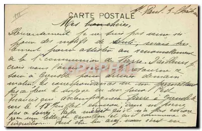 Marguerite de Sévigné — córka słynnej Marquise — wydawca Th. Revoun & Aux Dix Mille Articles Valréas, nr 156 — Rewers