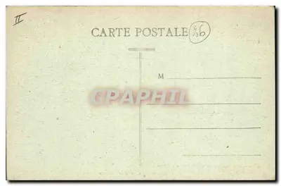 Grignan — De Poort van het Kasteel — Artistieke Uitgave Th. Revoul « Aux Dix Mille Articles », Valréas — Achterkant