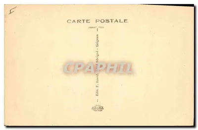 Grignan — Algemene uitzicht (West) — Ed. F. Azard, Toulouse — Achterkant