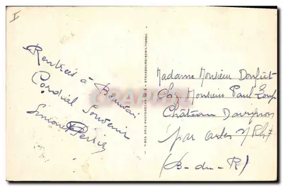 Drzwi Pałacu Sądowego — Beauvais — ND.152 — Wydawca: Des Arts Fotograf Schiltigheim — Rewers