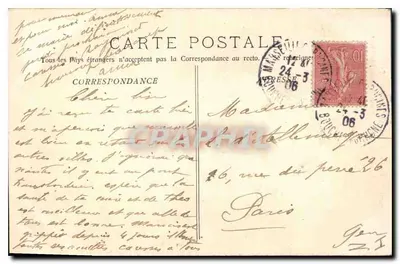 Aix-en-Provence - Beeld van Koning René — collectie Jaussaud, n°25 — Achterkant