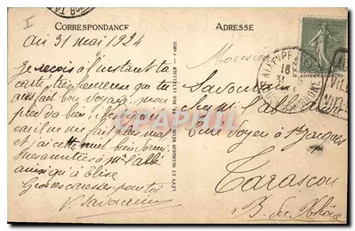 Aix-en-Provence — Estátua do Rei René — LL, n°32 — Verso