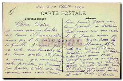AIX-EN-PROVENCE — Statua Króla René — Wydawnictwo Fraissinet & Cie — Rewers