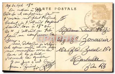 AIX-EN-PROVENCE — Estátua do Rei René — Edição Missinet — Verso