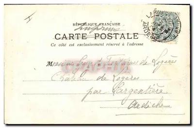 AIX-en-PROVENCE — Koning René — Uitgever Parijs — Achterkant
