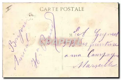 Aix-en-Provence - A Prefeitura e a Torre da Hora — Editor MAGGI N° 10 — Verso