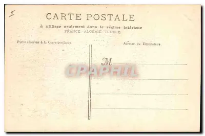 Aix-en-Provence — A Prefeitura - Torre do Relógio — Coleção Jaussaud — Verso