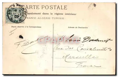 Aix-en-Provence - 67 - A Prefeitura — Coleção Jaussaud Aix — Verso