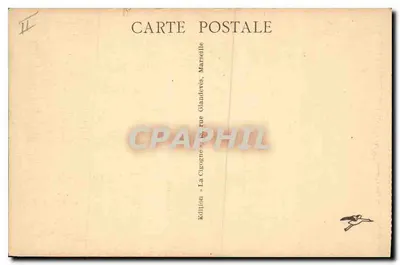 Aix-en-Provence - O Hotel de Ville (século xiv) - Edição La Cigogne, Marselha — Verso