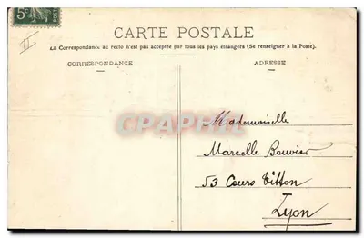 Aix-en-Provence — A Prefeitura — Coleção Jaussaud, n°201 — Verso