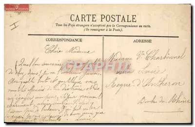 Aix-en-Provence — A Prefeitura — Coleção Jaussaud — Verso