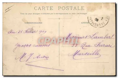 Aix-en-Provence — A Prefeitura — Coleção Bausseoun — Verso