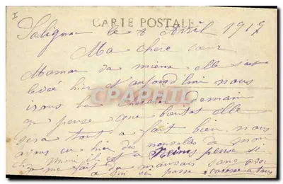 Aix-en-Provence — Rada Miasta i Wieża Zegarowa — XIII wiek — Rewers