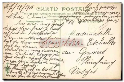 Estátua de Jean Arbeau — Paris — editor não identificado, número de série não visível — Verso