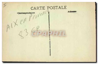Aix-en-Provence — La Mairie & Torre del Reloj — Maggi — Reverso