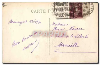Aix-en-Provence — Mairie — Wydawca Ea. Ragon — Rewers