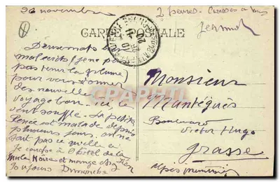 AIX EN PROVENCE - Wielka Fontanna - Plac Wilson — wydawca Carle — Rewers